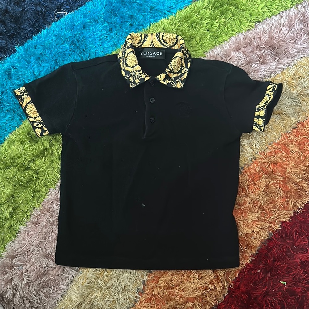 Versace shirt toddler worn 1x for bday